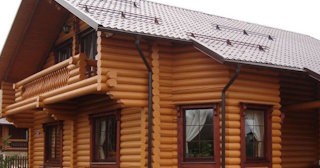 Строительство дома из оцилиндрованного бревна в Долгопрудном - от 133692 рублей